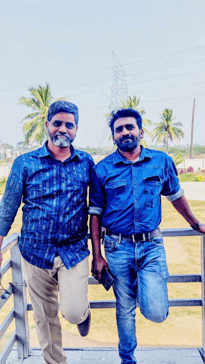 P. Mallikharjuna Rao and Suresh Adapa, founders of NextGen Eco Bags